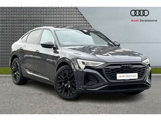 2024 audi q8 e-tron 55e black edition sportback