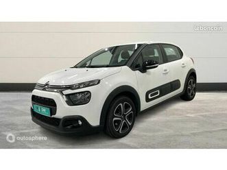 citroen c3 véhicule utilitaire ou société 1.5 bluehdi 100ch s&s bvm 6 feel nav