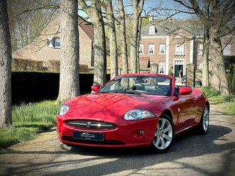 jaguar xk - 4.2 v8 convertible / 1 owner / salsa red / xk specialist