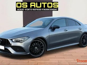 mercedes cla classe 220d 190ch (10 cv) 8g-dct pack amg - 2020 garantie constructeur
