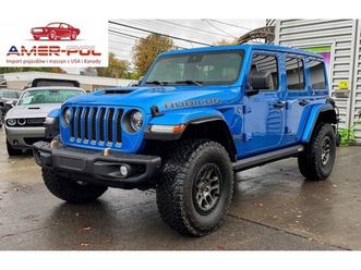 jeep wrangler rubicon 392 convertible 2023 6.4 benzyna 470km