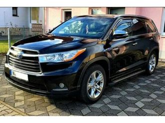 toyota highlander limited hybrid 7-sitzer