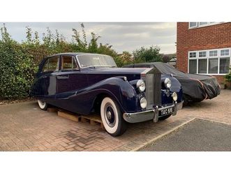 1955 freestone & webb rolls royce silver dawn