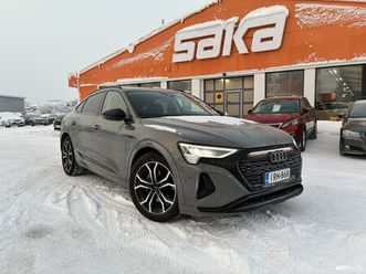 sportback 55 quatro progress plus ** 1 om suomi-auto / koukku / adapt. cruise / matrix / nahkasisusta / p. kamera **