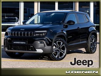 jeep avenger - 1.2 e-hybrid summit auto. pano / leer / entertainment pack