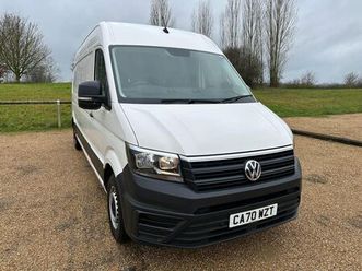 2021 volkswagen crafter 2.0tdi cr35 lwb startline (102ps)(eu6dt-e) panel van