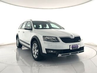 octavia wagon 2.0 tdi cr scout 4x4 x commercianti c17+bluetooth