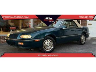 used 1995 chrysler lebaron gtc