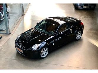 nissan 350 z orig. 53tkm schwarz, leder beige, premium