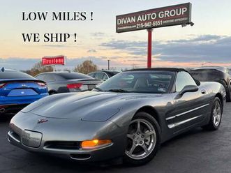 2004 chevrolet corvette c5 convertible / low miles *** look ***