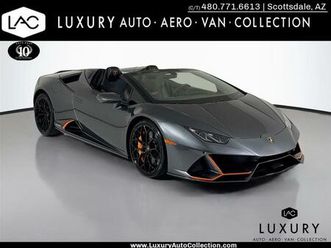 used 2020 lamborghini huracan evo spyder awd