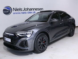 brugt audi q8 e-tron 55 s-line sportback quattro til salg