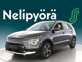 kia niro 1,6 gdi hybrid ex dct - | tutkat edessä & takana | mukautuva vakkari | puolinahkaverhoilu | esittelyauto, kysy toimitusaika kia myyjältäsi |