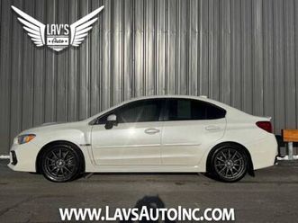 2018 subaru wrx premium 6m