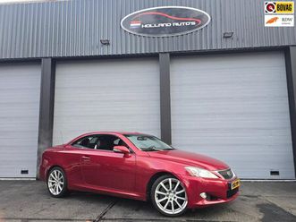 lexus is cabriolet - 350c uniek met de 3.5 v6 motor, 310pk