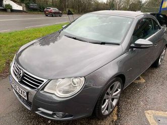 2010 volkswagen eos 2.0td sport (138bhp)