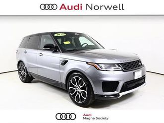 used 2022 land rover range rover sport hse silver edition