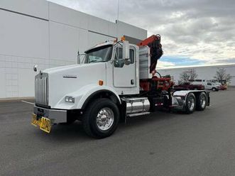 2013 *kenworth* *t800* *palfinger* *knuckle* *boom* *truck* *pk32080*