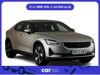 single motor 78kwh long range fastback auto fwd 5dr