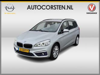 bmw 2-serie gran tourer 218i aut-7 7-pers. leer camera navi sport-line ecc head-up display stoelverwarming pdc high executive lmv bluetooth elek.achterklep led 