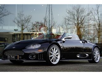spyker c8 4.2 spyder / tan leder / nieuwstaat
