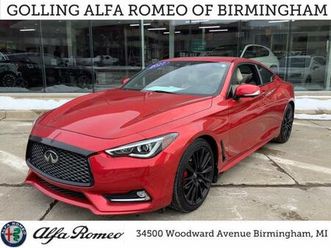 used 2017 infiniti q60 3.0t red sport 400
