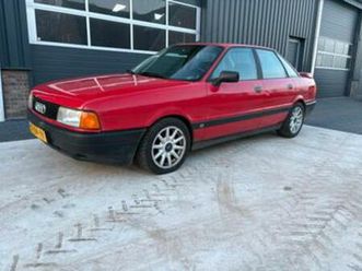 audi 80 1.6 u9 1990 rood — audi — marktplaats