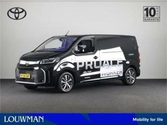 toyota proace electric worker professional extra range 75 kw — bestelauto's — marktplaats