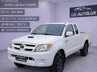toyota hilux 2.5 d-4d 4wd 2p. extra cab dlx