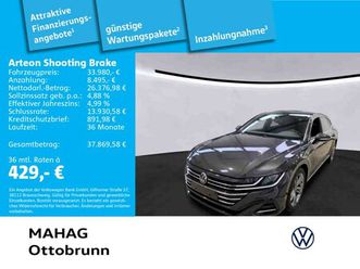 arteon shooting brake r-line 2.0 tsi led navi parkpilot rearview dsg