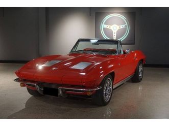 chevrolet corvette sting ray cabriolet 327 v8 1963