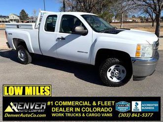 2013 chevrolet silverado 2500hd 4x4 / tool boxes / low miles!