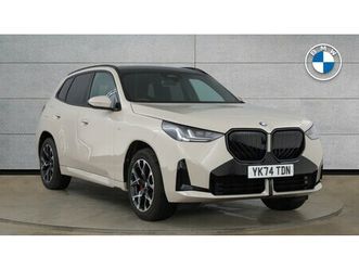 bmw x3 20 xdrive m sport 2.0 5dr