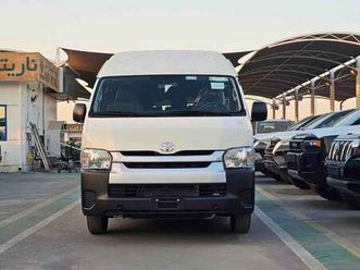 toyota hiace highroof dx / old shape /13 str / 2.5l v4 diesel m/t / black bumper (for congo) (code # h25mhf)