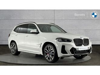 bmw x3 xdrive30 m sport 2.0 5dr