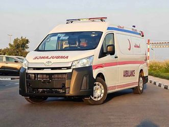 toyota hiace 3.5l dx highroof / v6 petrol, a/t, emergency medical ambulance (code # 68093)