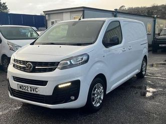 vauxhall vivaro 1.5 turbo d 2700 sportive panel van 6dr diesel manual l1 h1 euro 6 (start/stop) (120 ps)