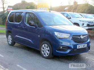 vauxhall combo life 2022