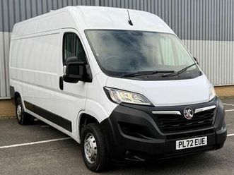 vauxhall movano 2.2 cdti 3500 biturbo prime fwd l3 h2 euro 6 (start/stop) 5dr