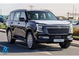 nissan patrol le platinum 2026 gcc 3.5 twin turbo | awd | 9at | 8 seater suv