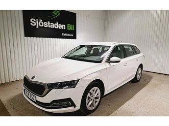 skoda octavia 2.0 tdi style drag värmare kamera navi carplay