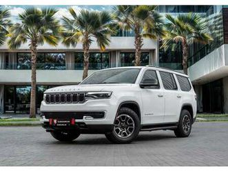 jeep grand wagoneer grand wagoneer | 2,644 p.m | 0% downpayment | jeep warranty