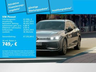 volkswagen passat 2.0 tdi 4mot r-line blackstyle ahk iq.lig