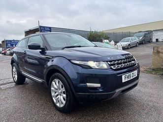 2015 land rover range rover evoque 2.2ed4 pure tech coupe 3d