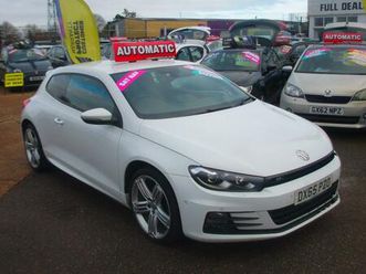 2015 volkswagen scirocco 2.0 tsi automatic bluemotion tech r-line hatchback 3dr