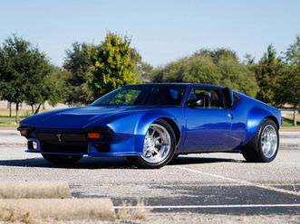 1971 detomaso pantera 1 of 75 rare pushbutton u.s. market models