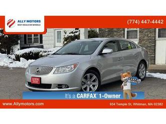 used 2010 buick lacrosse cxl