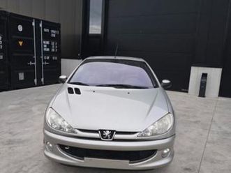② peugeot 206 cabrio 1.6 essence 042000 kms — peugeot — 2ememain