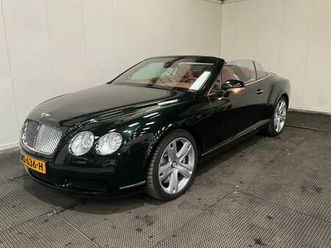 bentley - continental gtc - cabriolet - voiture particulière - 2007