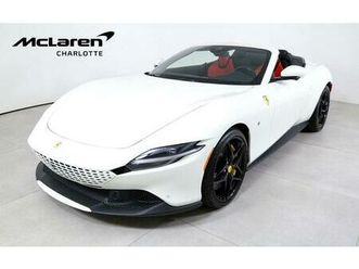 used 2024 ferrari roma spider convertible